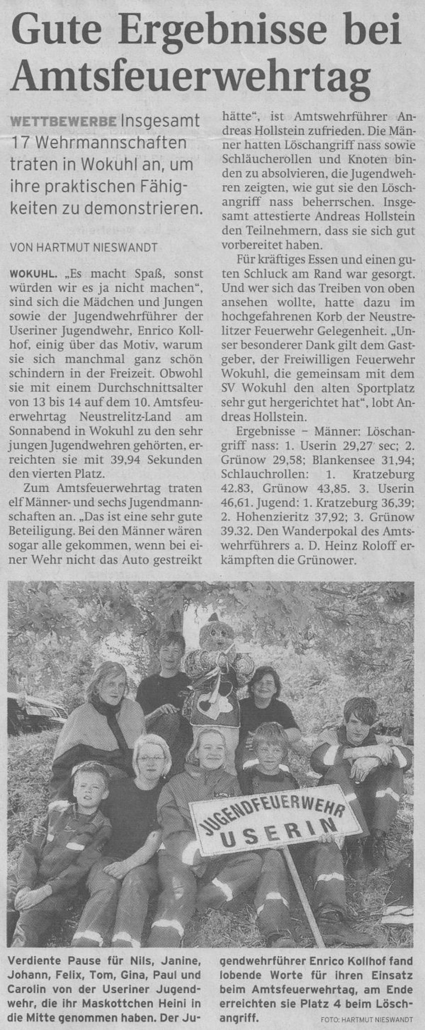 Nordkurier vom 6.6.2005