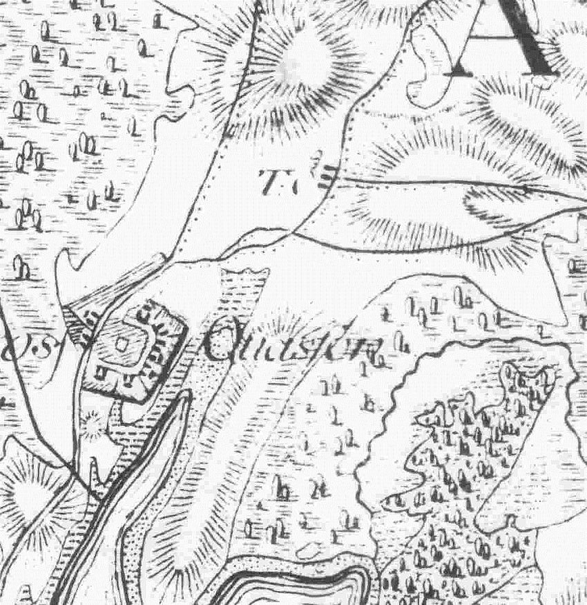 Karte 1:SCHMETTAU, F. W.C. VON (1780): Carte Chorographice et Militaire du Duché de Mecklenburg-Strelitz, 9 Sections. Berlin Nr. 1 Mecklenburgisches Landeshauptarchiv Schwerin, Kartenbestand